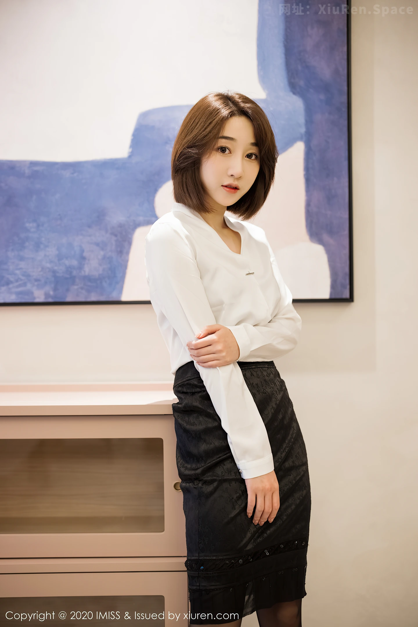 图片[3]-[IMISS爱蜜社]Vol.506 嫩模九月生 心愿旅拍职场秘书制服主题露私房内衣完美诱惑写真53P-秀人网官方网站